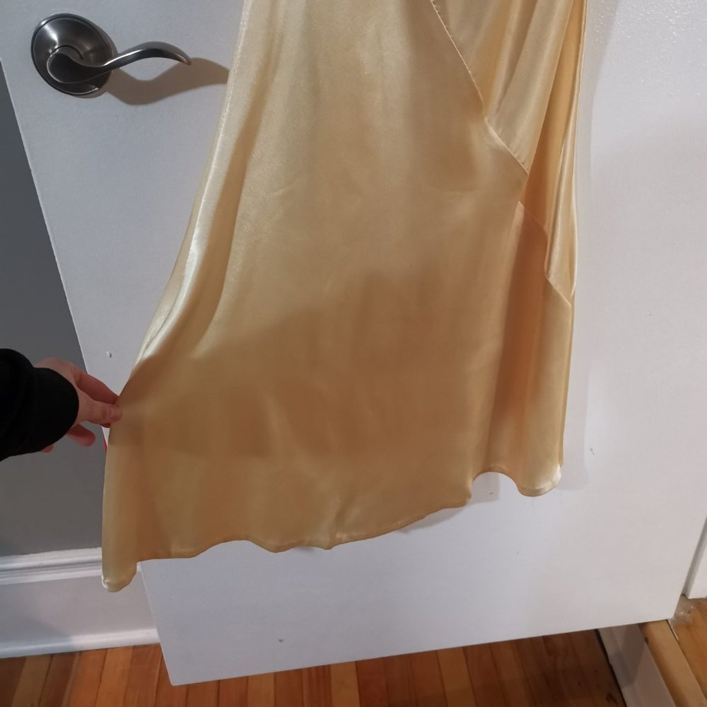 Vintage Yellow Slip Dress - Picture 3 of 6